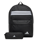 Adidas Unisex Classico 3 Strisce Orizzontale con astuccio - Nero
