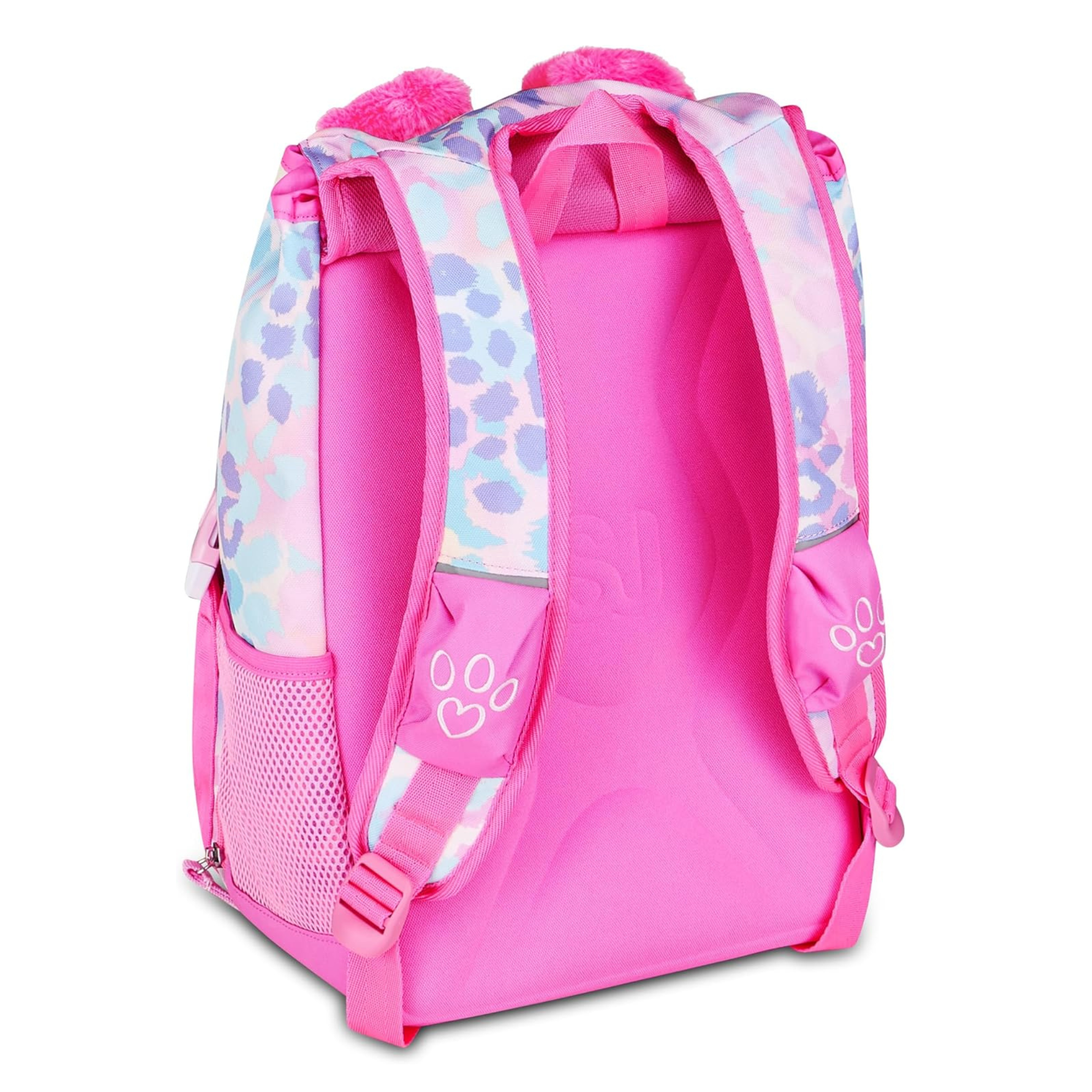 SJ Gang Zaino Scuola Estensibile Big Heart Buddy Girl – Rosa 24L