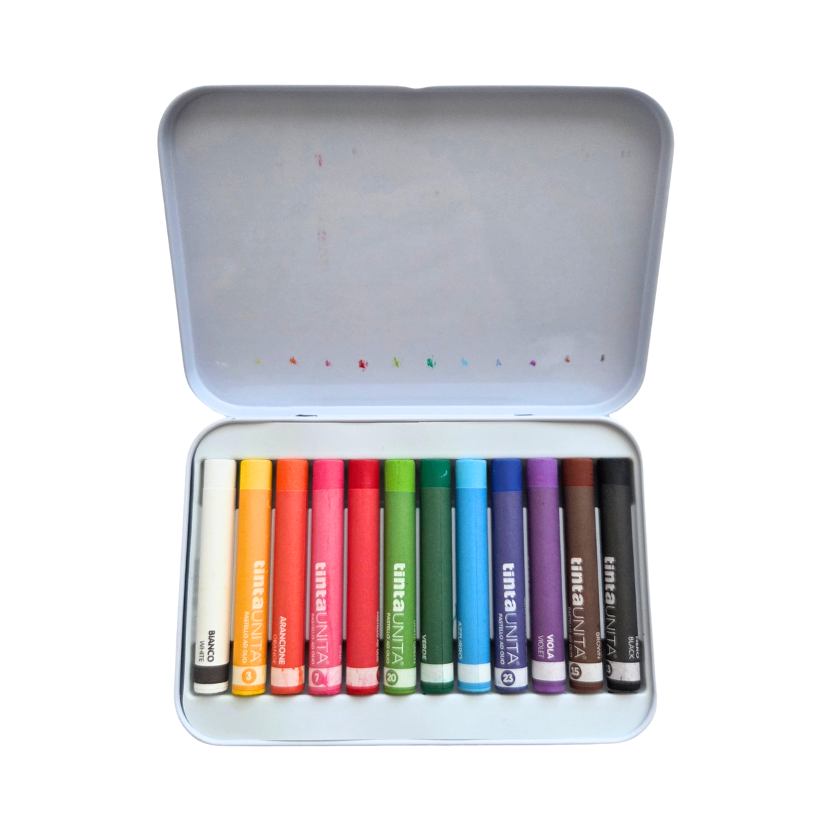 Pastelli a olio Tinta Unita - 12 colori