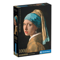 Clementoni - Puzzle 1000 Ragazza con Orecchino di Perla