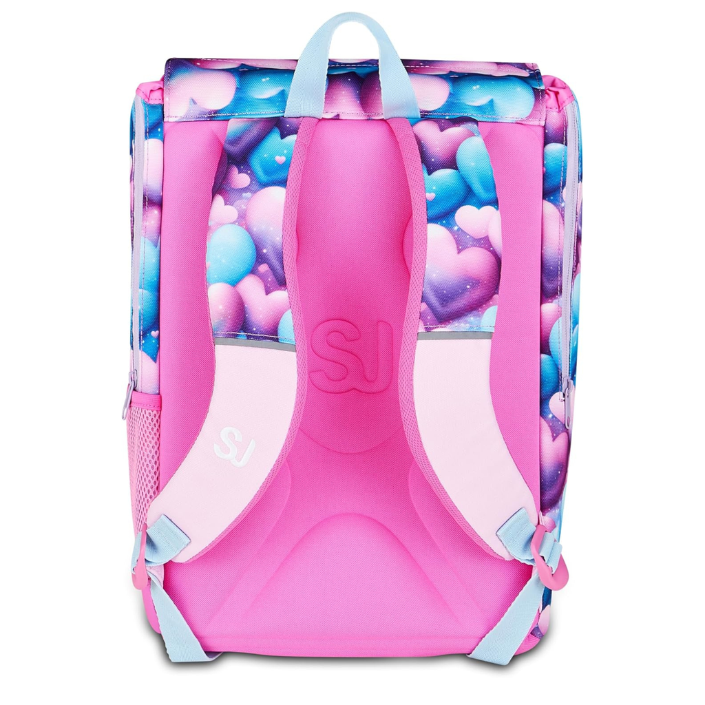 SJ Gang Zaino Scuola Estensibile Big Magical Fantasy Girl – Rosa 24L