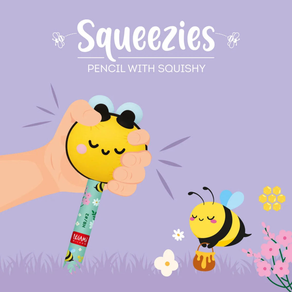 Matita con Antistress "Squeezies" - Legami