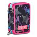 SJ Gang Style Jam Gang - Astuccio Scuola 3 Zip Ever Star Drafts