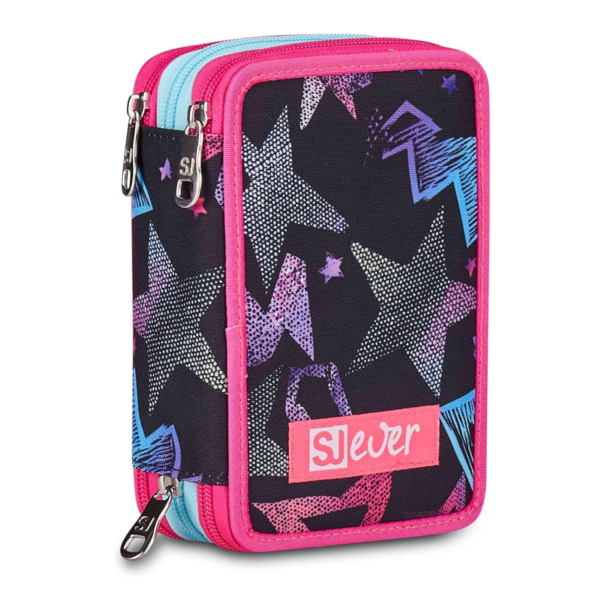 SJ Gang Style Jam Gang - Astuccio Scuola 3 Zip Ever Star Drafts