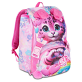 SJ Gang Zaino Scuola Estensibile Big Heart Buddy Girl – Rosa 24L