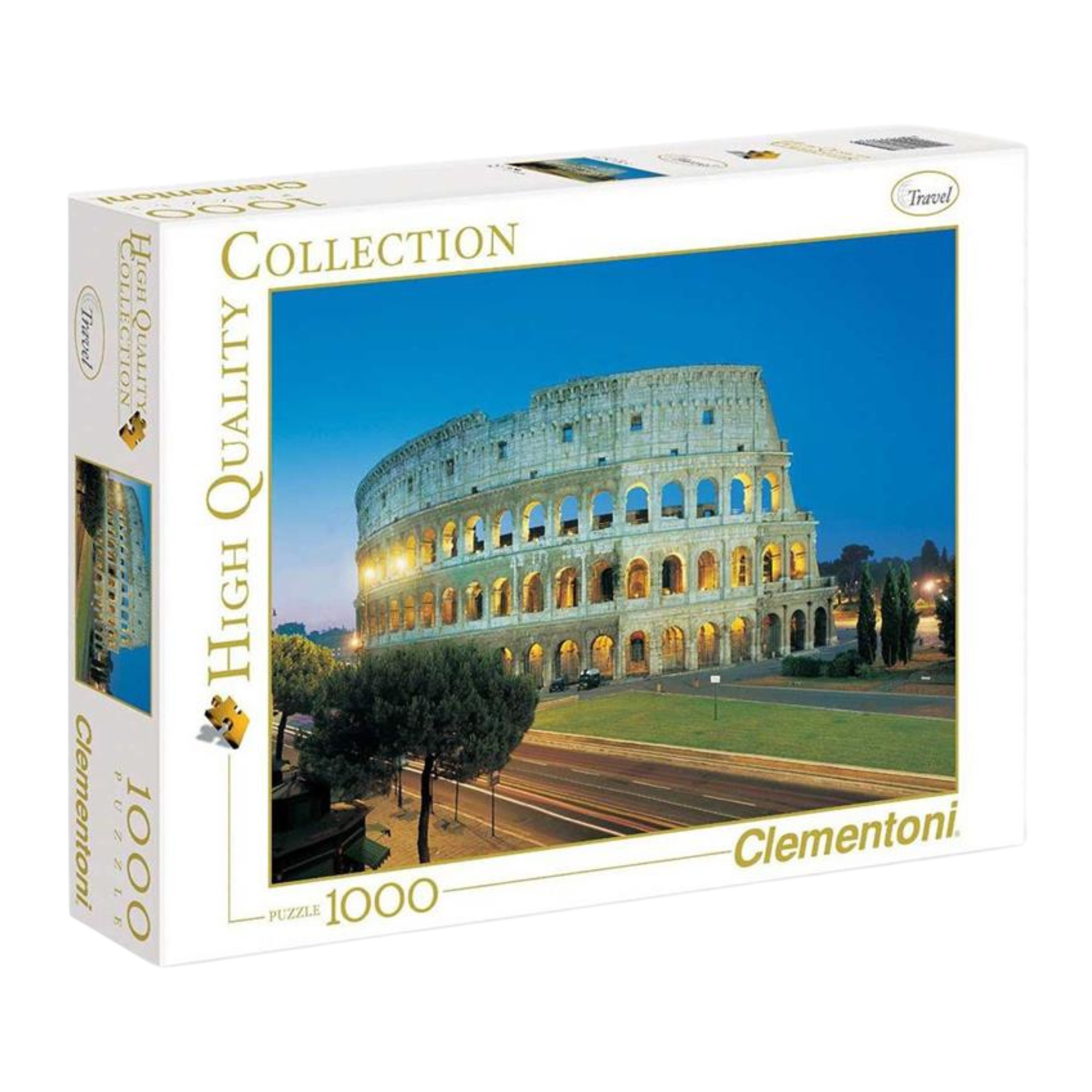 Clementoni - Puzzle 1000 Pezzi Colosseo Roma