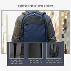 British Gentman & Co | Zaino Business Uomo Lavoro e Università Impermeabile
