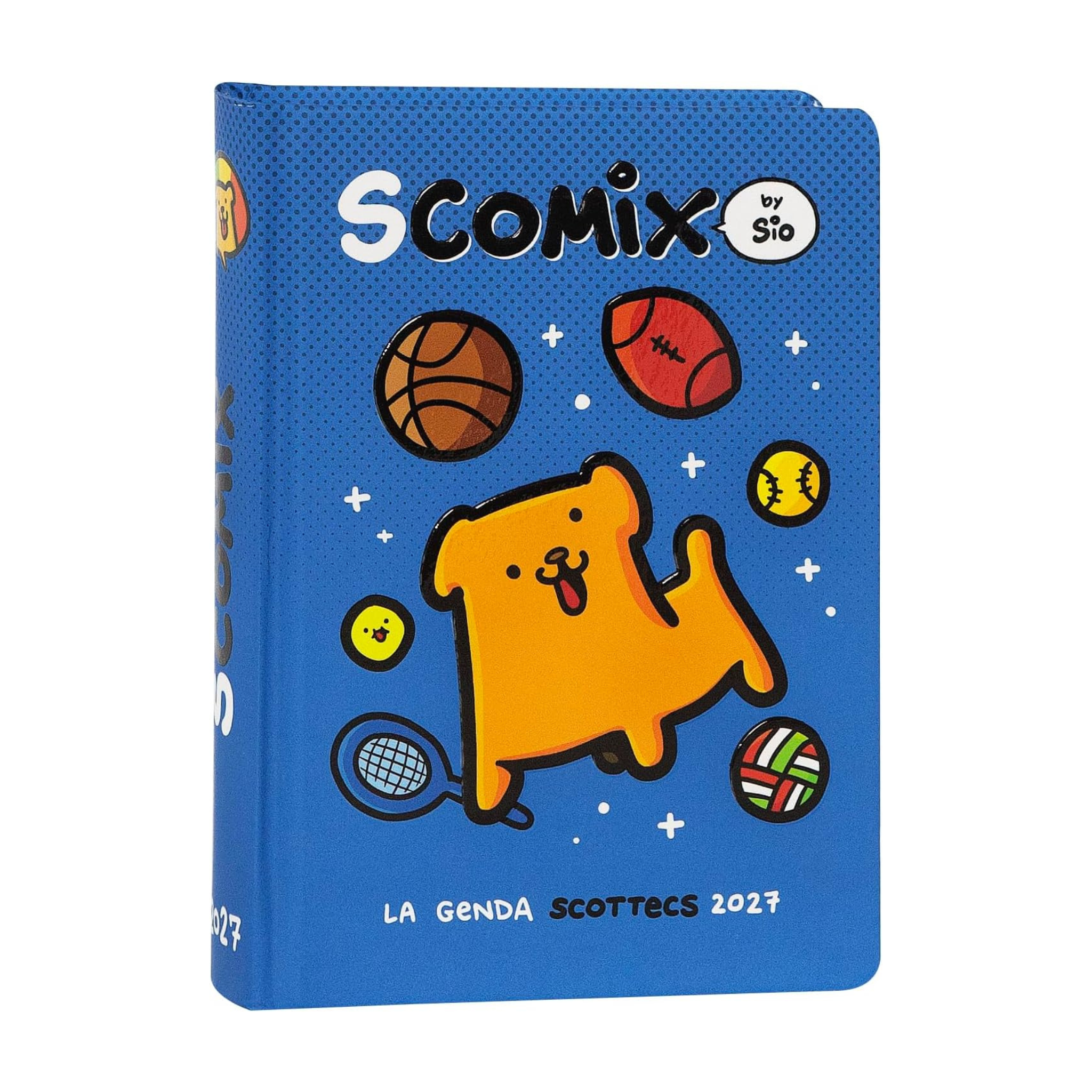COMIX Scomix by Sio - Agenda Giornaliera 16 Mesi, Diario 2026-2027