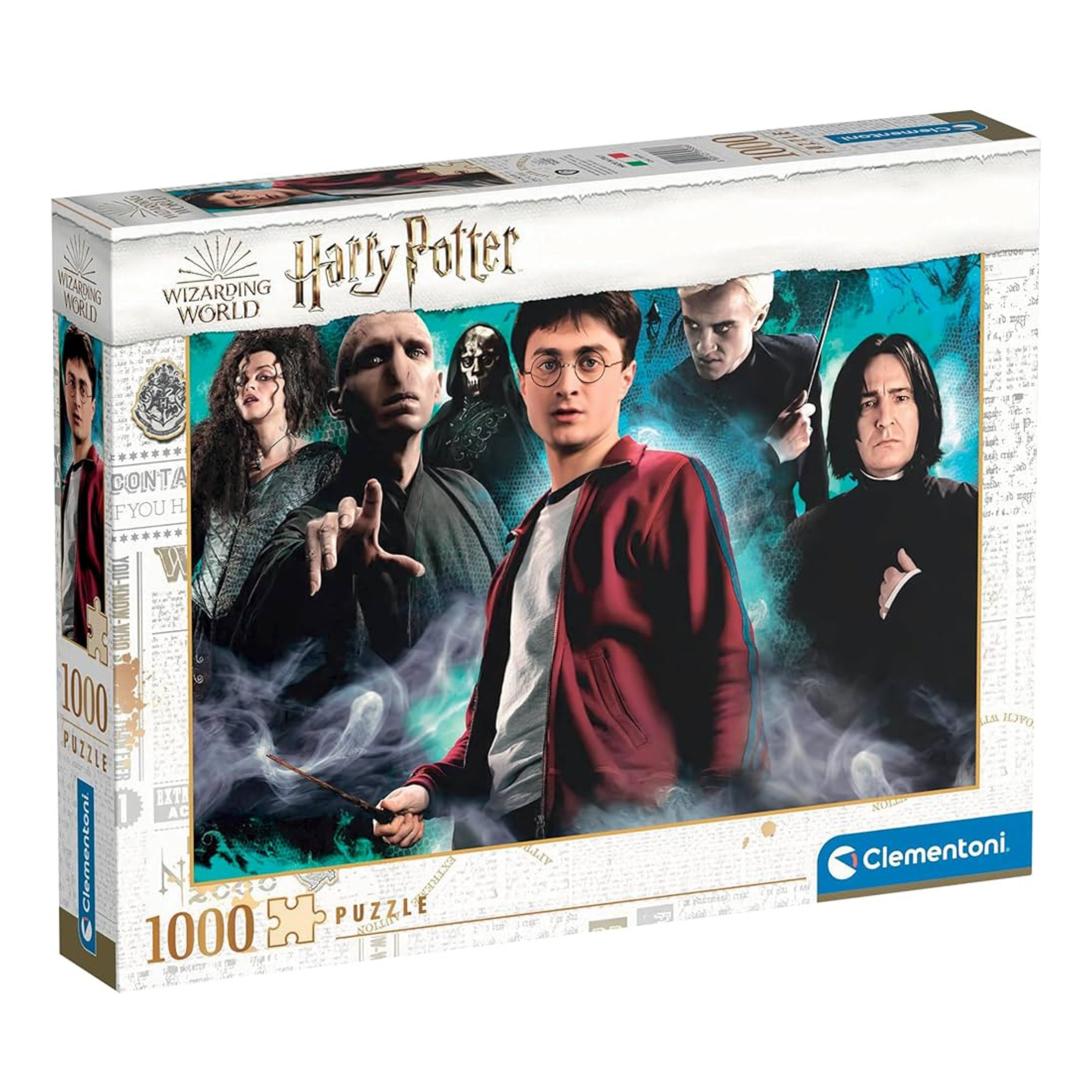 Clementoni - Puzzle 1000 Pezzi per Adulti e Ragazzi, Harry Potter