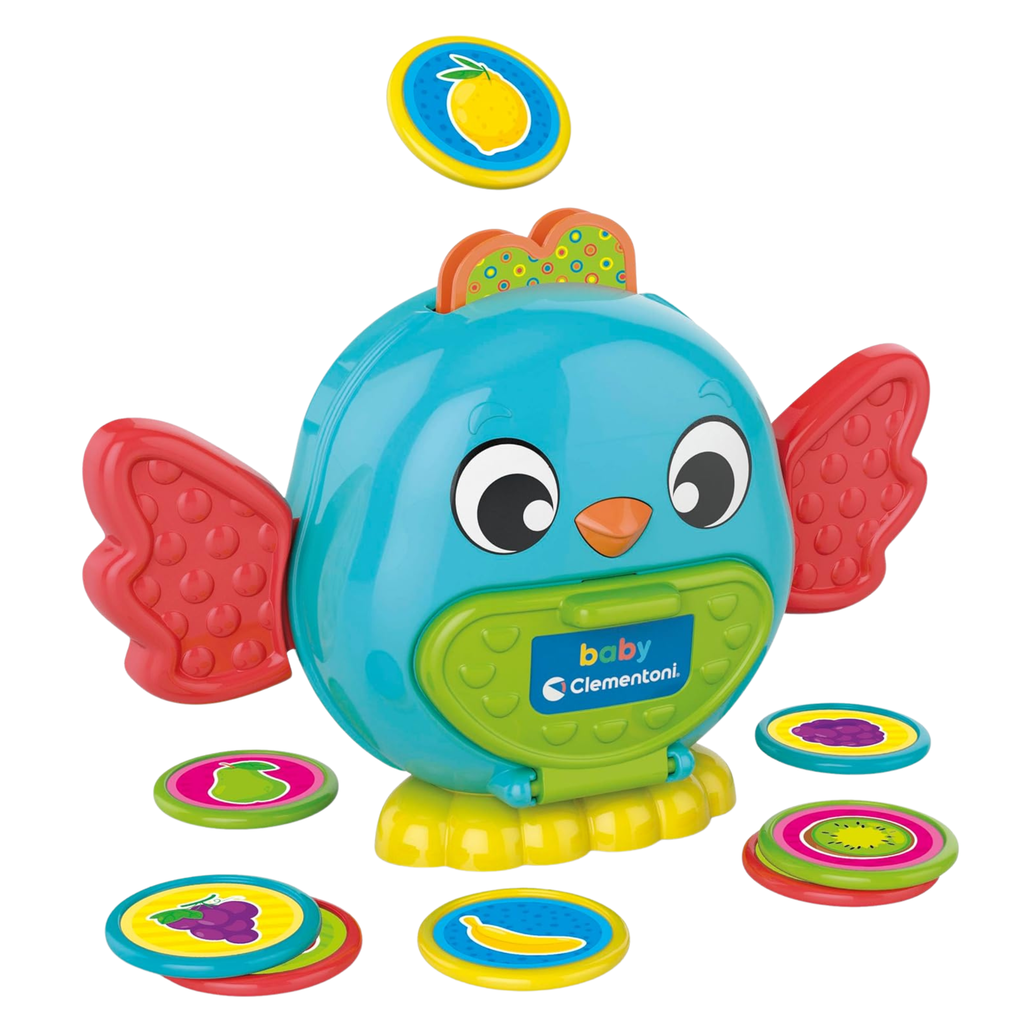Clementoni Baby Montessori - Birdy Bank, Gioco Prima Infanzia per Bambini 12+ Mesi