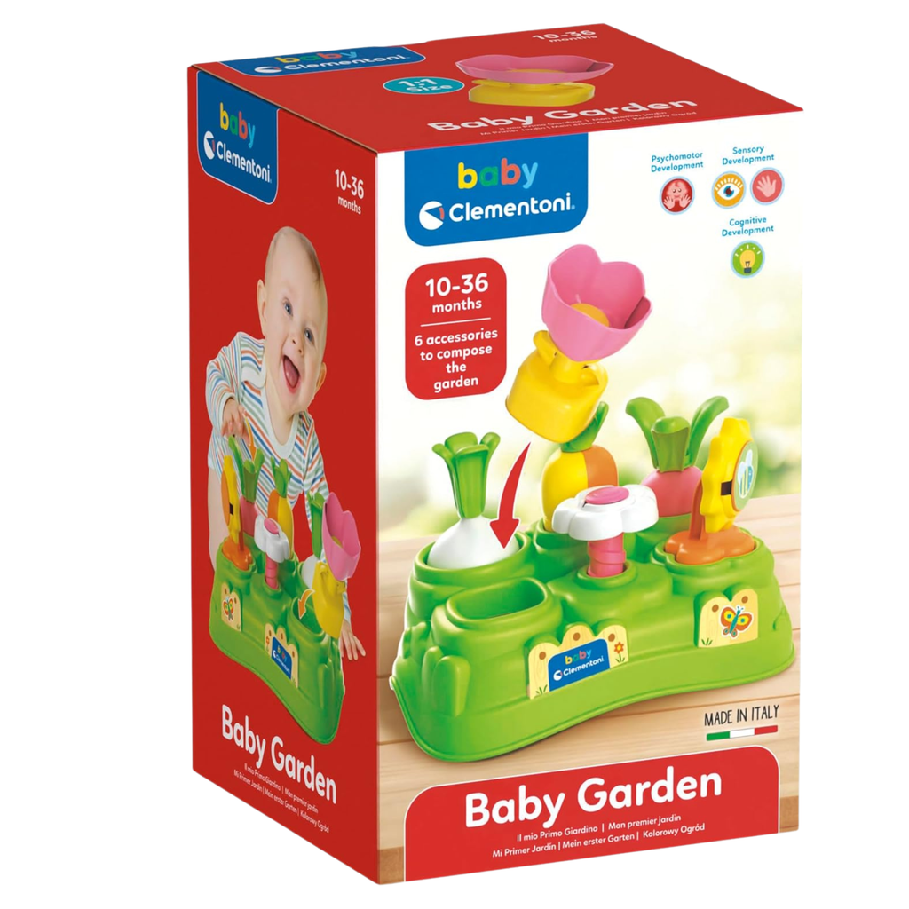 Clementoni Baby Garden, Gioco Educativo 10-36 Mesi