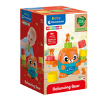 Clementoni Baby Montessori - Balancing Bear, Gioco Prima Infanzia per Bambini 18+ Mesi