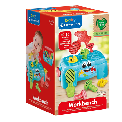 Clementoni - Banchetto Svita Avvita, Gioco per Bambini 6 Accessori
