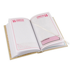 Diario scolastico Glitter 26/27 Colourbook