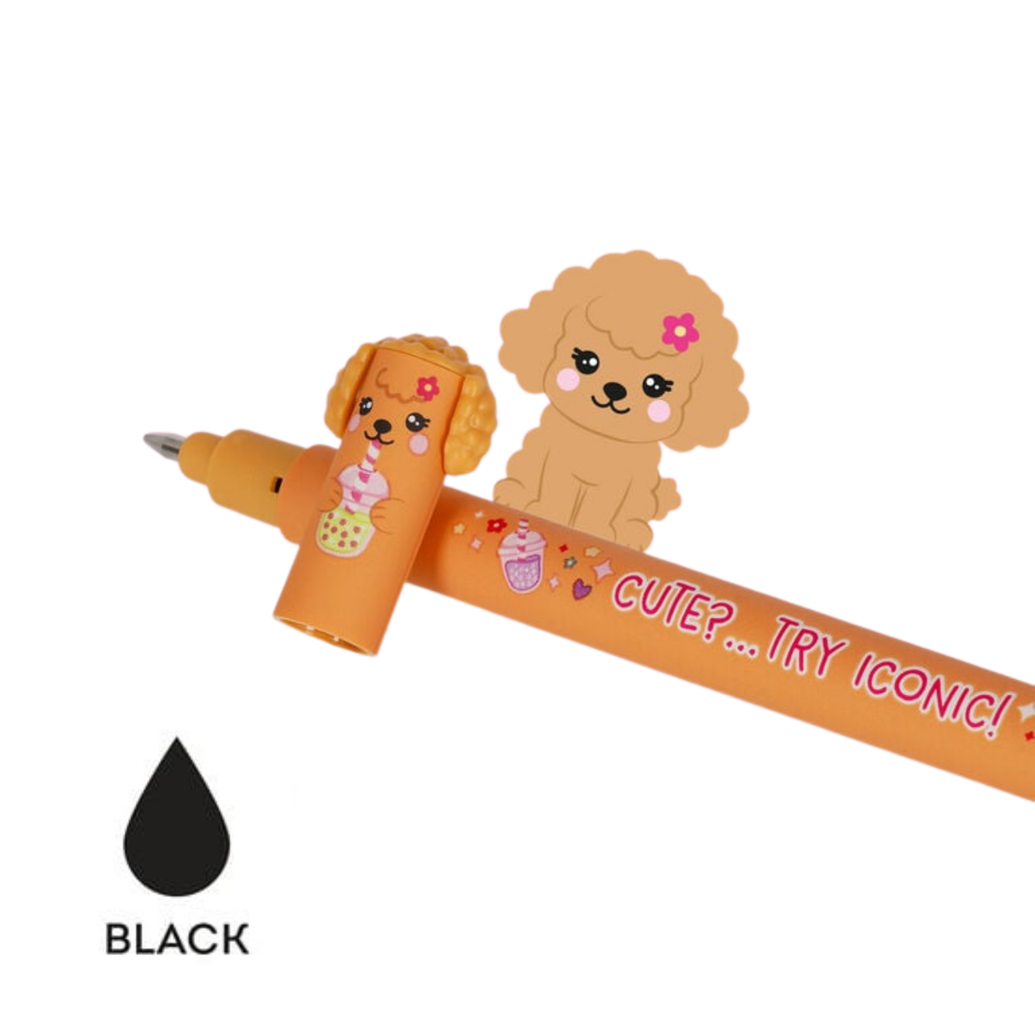 Legami Set di 3 Penne Cancellabili - Erasable Pen - Fur-ever Friends