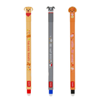 Legami Set di 3 Penne Cancellabili - Erasable Pen - Fur-ever Friends