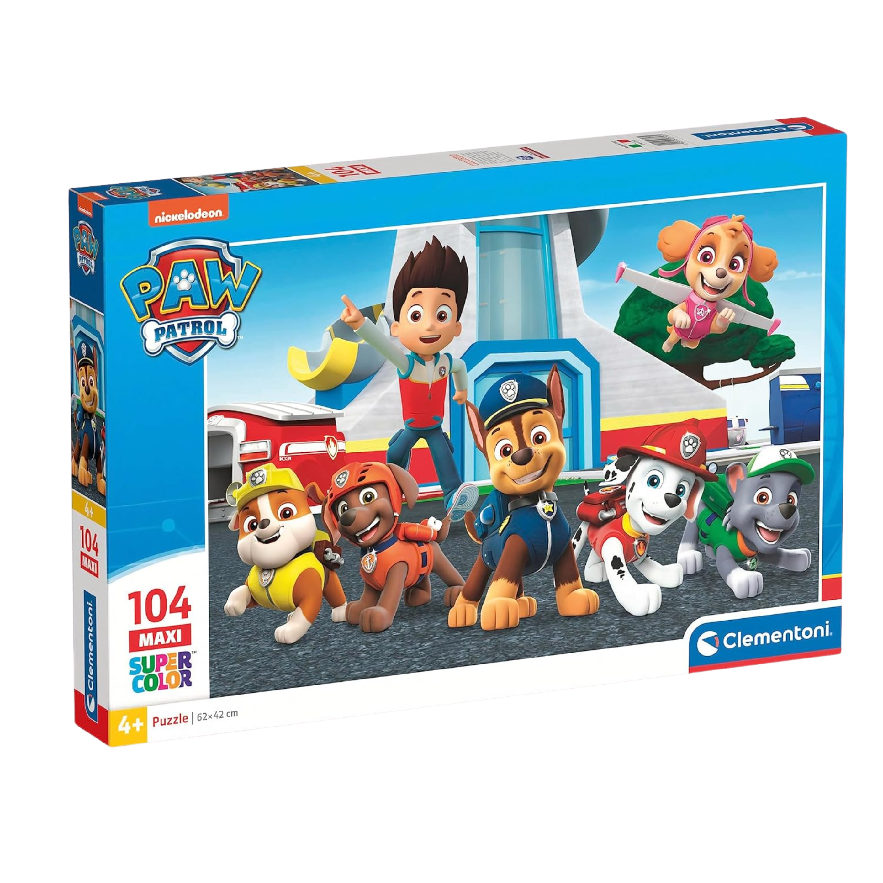 Clementoni Supercolor Puzzle - Paw Patrol - 104 pezzi