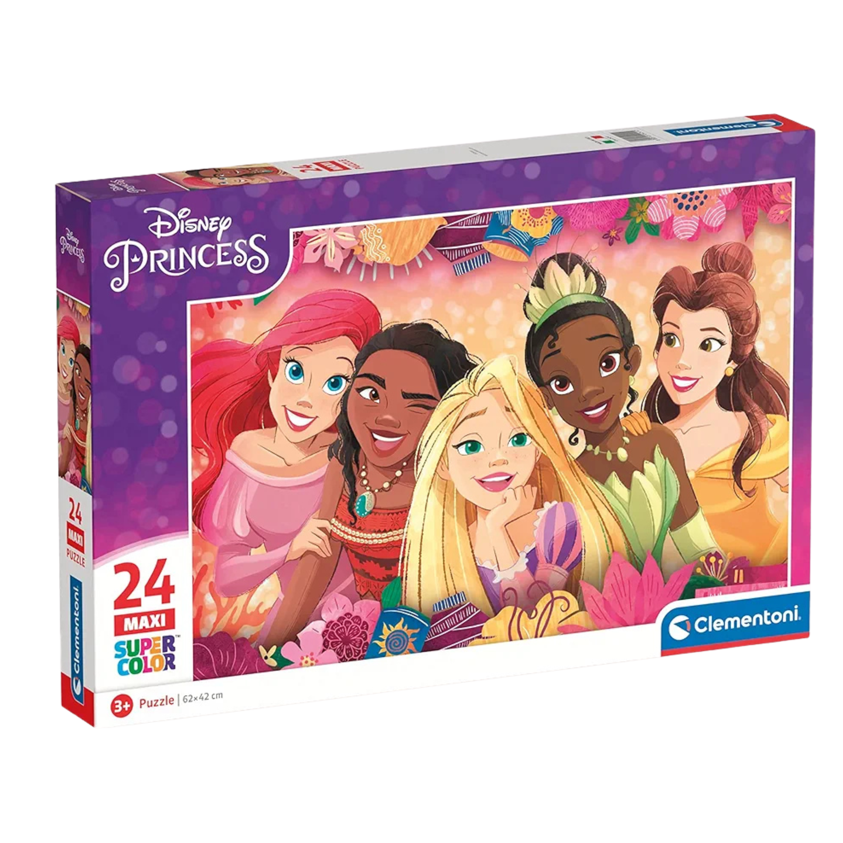 Clementoni Supercolor Disney Princess  24 pezzi