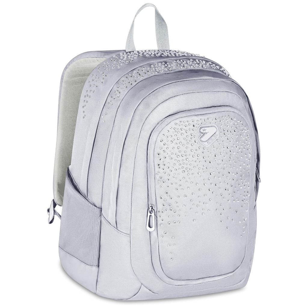Zaino Seven Diamond Swarovski Bianco - Tech GlitzyCute