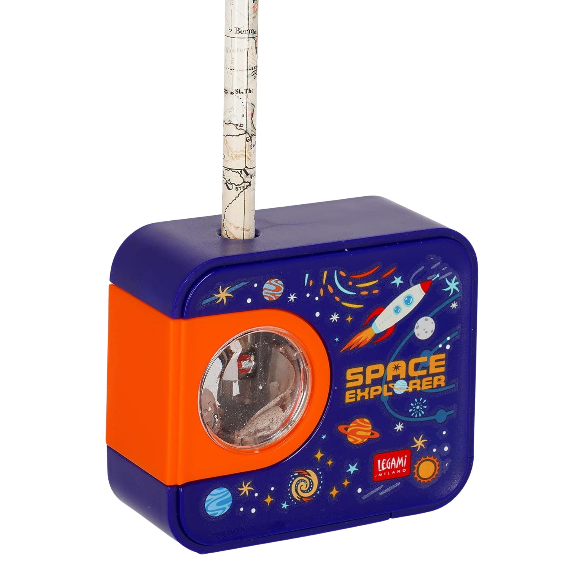 Legami - Temperino Elettrico Top of the Tip, Tema Space