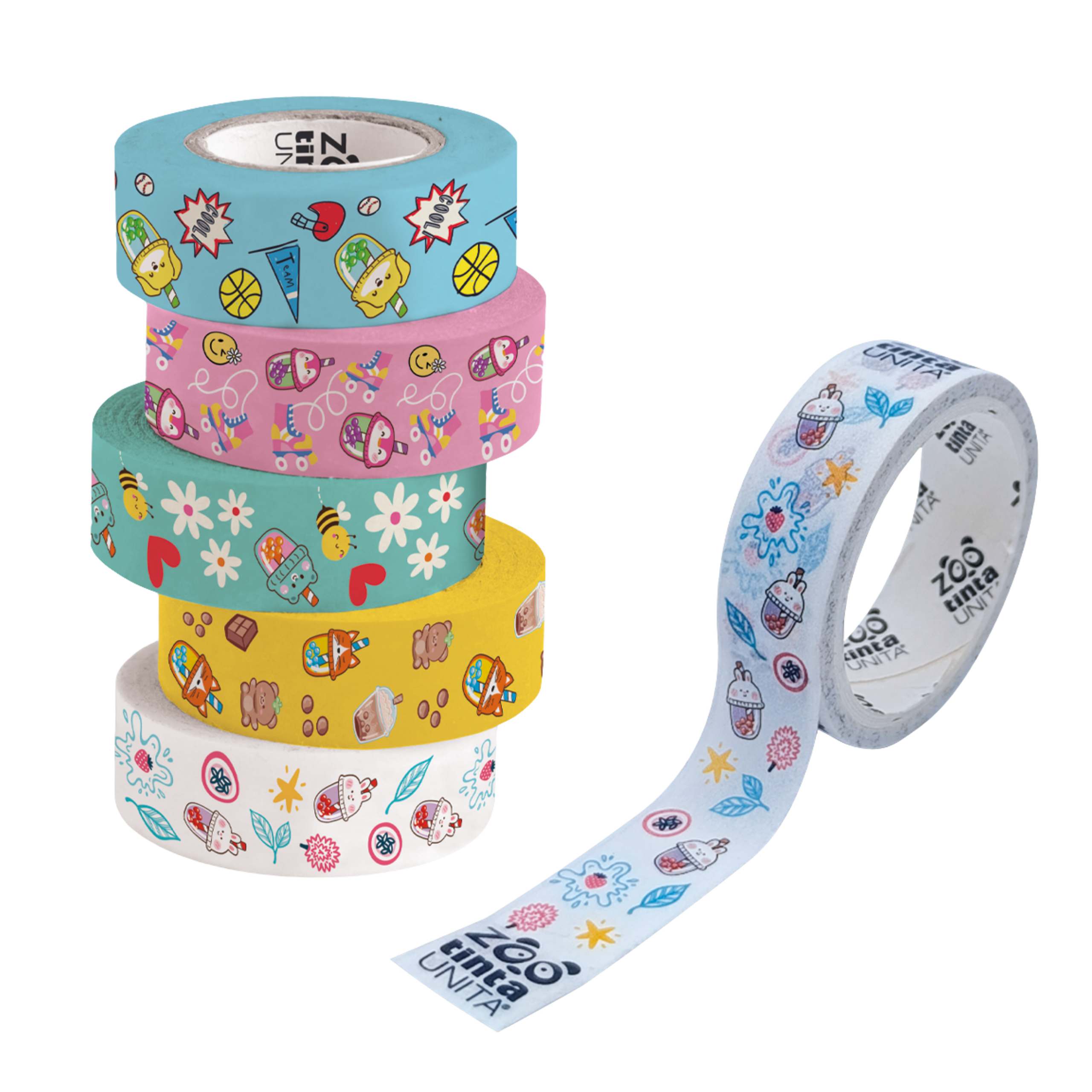 Washi Tape - Nastro Adesivo tintaunitazoo