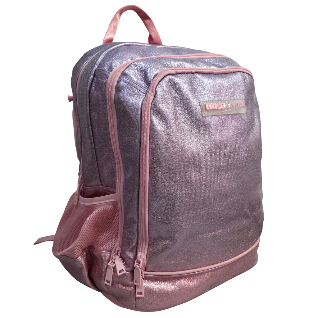 Zaino Dream Cross Glamour Rosa/Viola - Tinta Unita