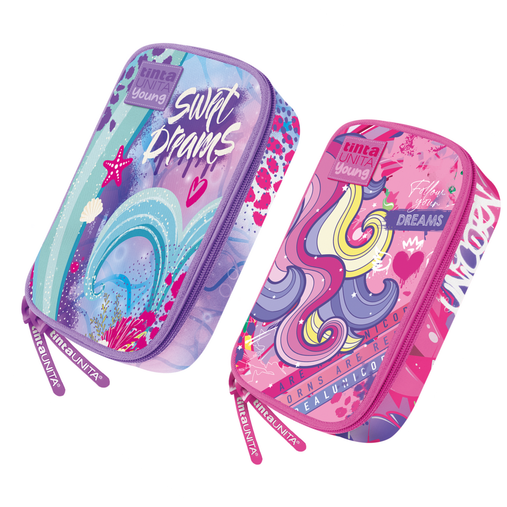 Astuccio Ovale Jumbo – Unicorn & Siren