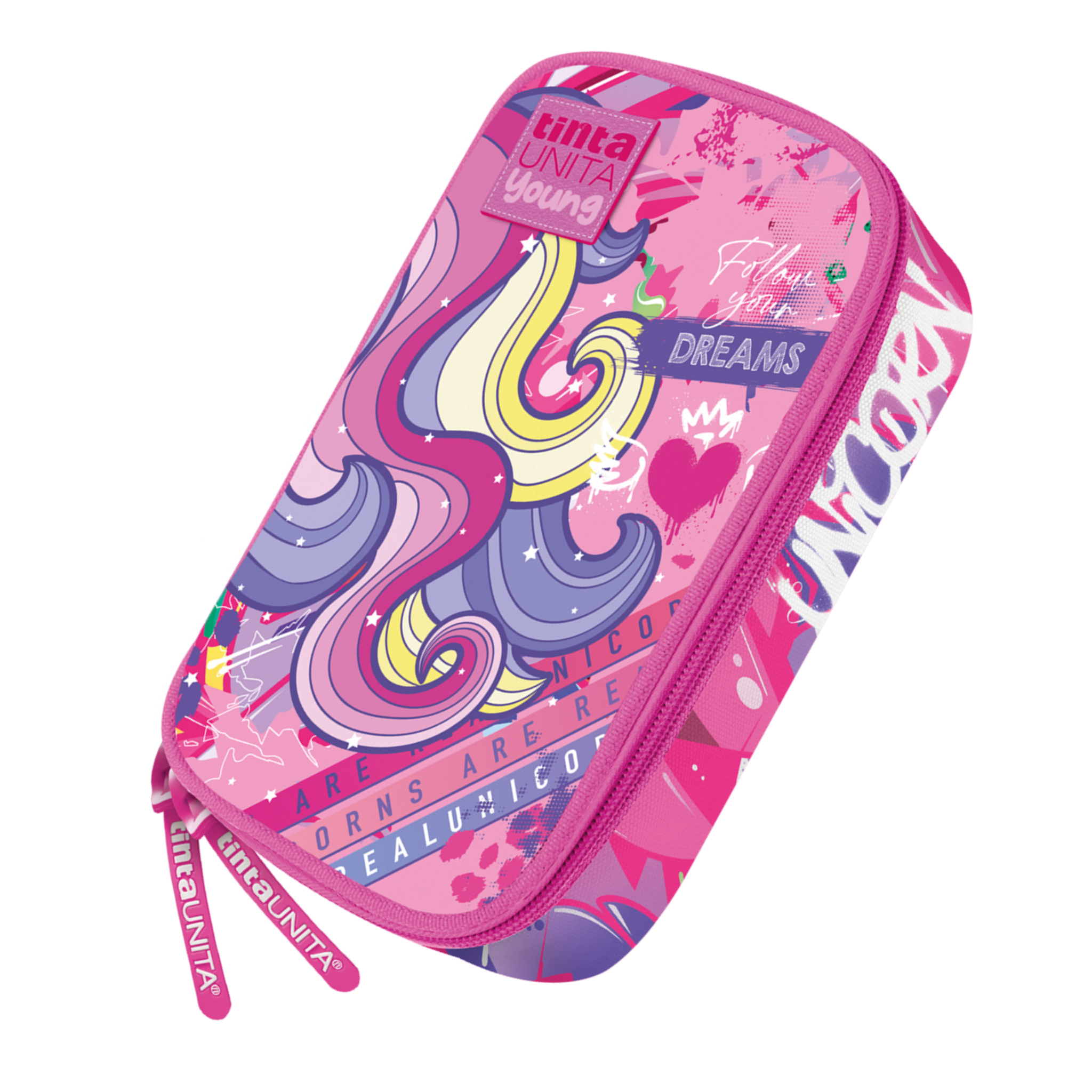 Astuccio Ovale Jumbo – Unicorn & Siren