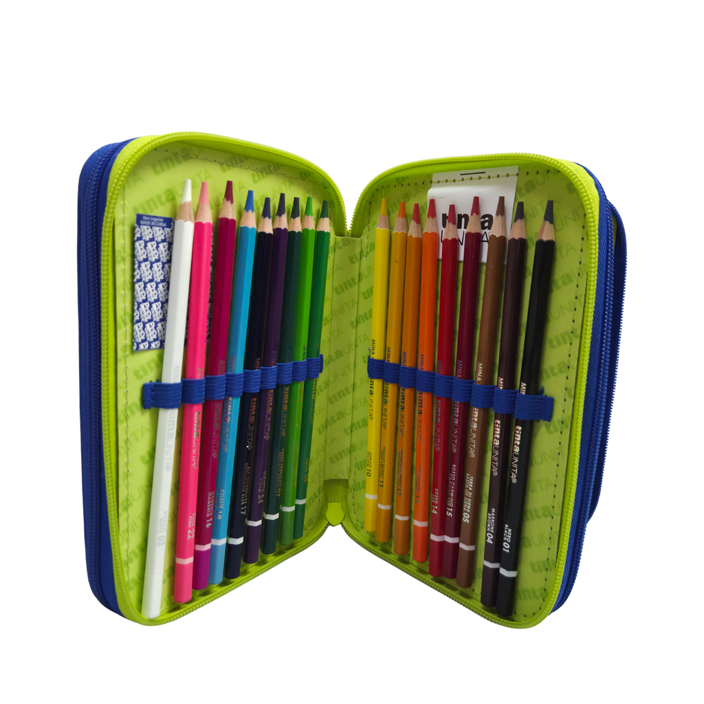 Astuccio 3 Zip Completo – TintaUnita