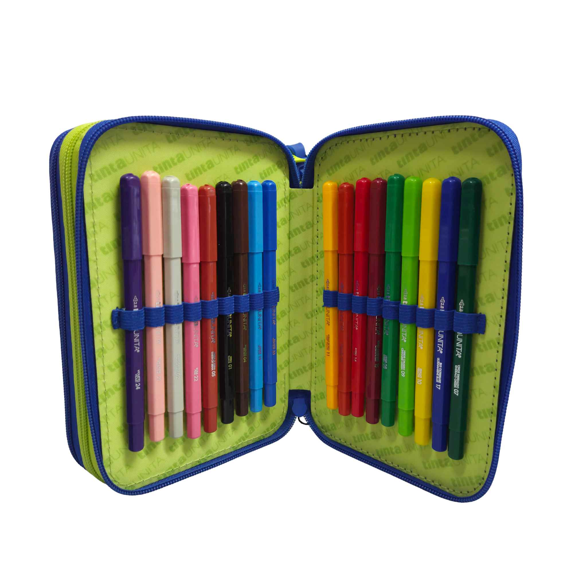 Astuccio 3 Zip Completo – TintaUnita