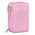 Seven Astuccio Scuola 3 Zip Brillantinato