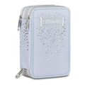Seven Astuccio Scuola 3 Zip Brillantinato