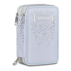 Seven Astuccio Scuola 3 Zip Brillantinato