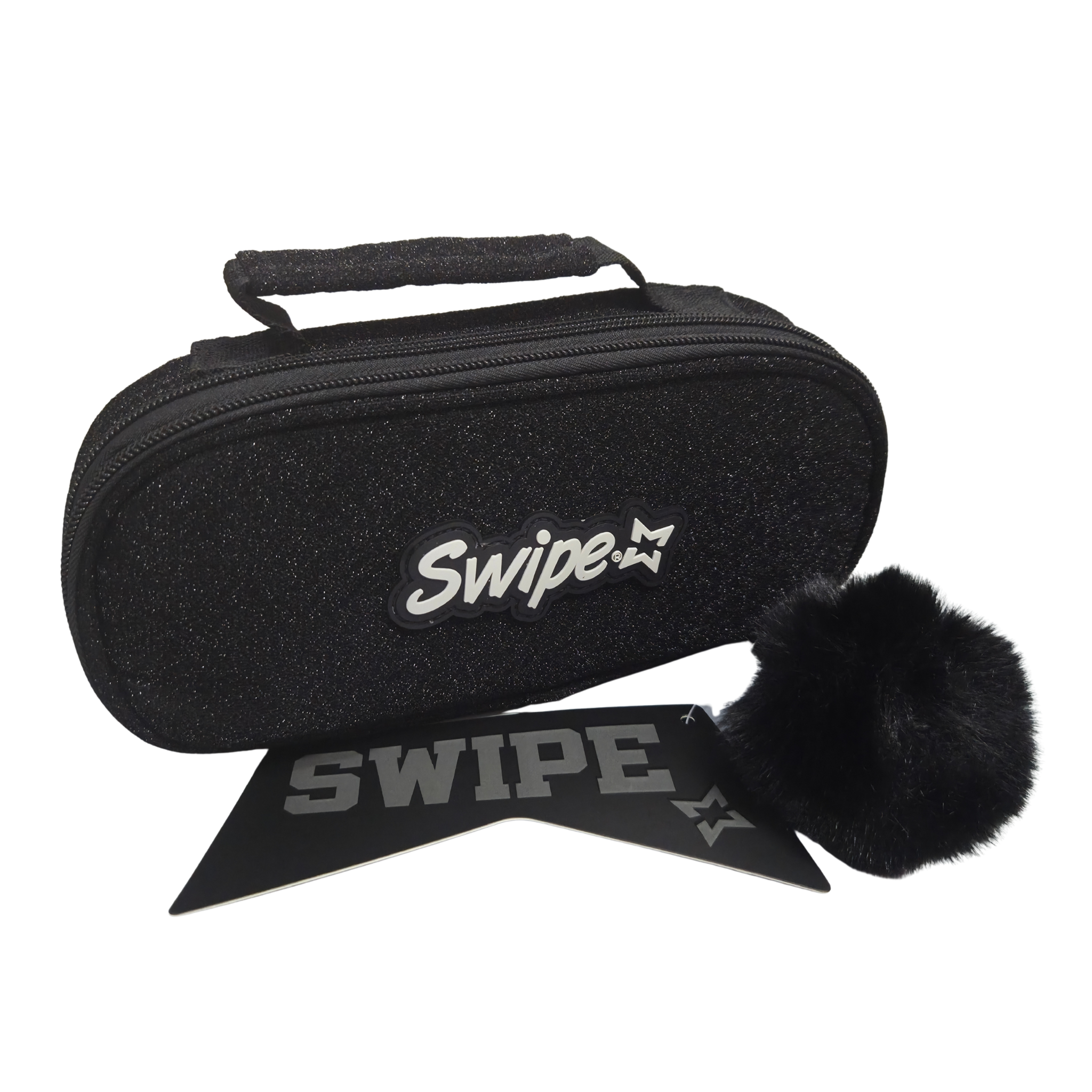 Astuccio Ovale Swipe – Effetto Glitterato
