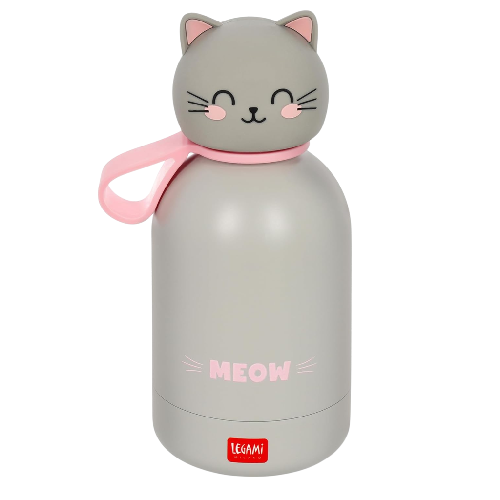 Legami - Borraccia Termica per Bambini Hot&Cold BFF, Tema Kitty