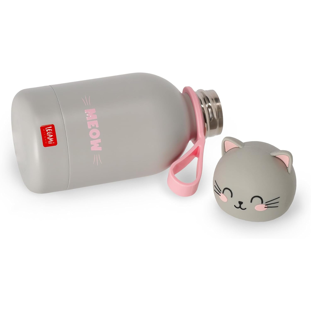 Legami - Borraccia Termica per Bambini Hot&Cold BFF, Tema Kitty