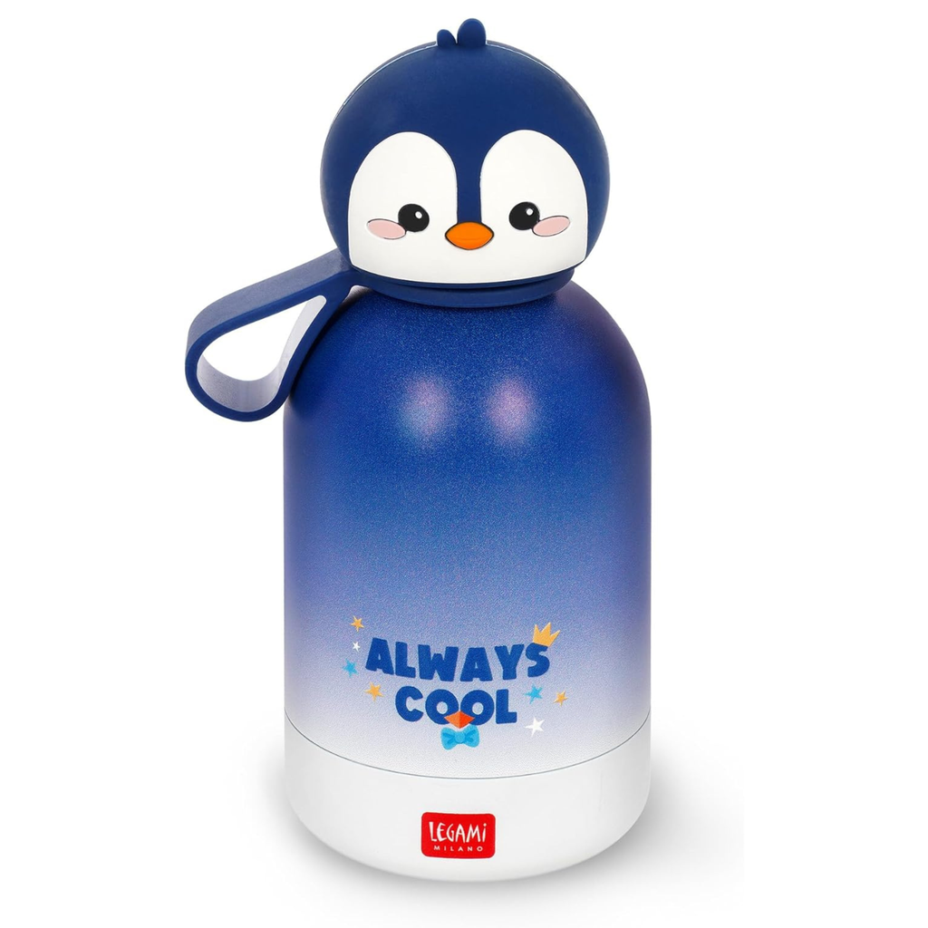 Legami - Borraccia Termica per Bambini Hot&Cold BFF, Tema Penguin