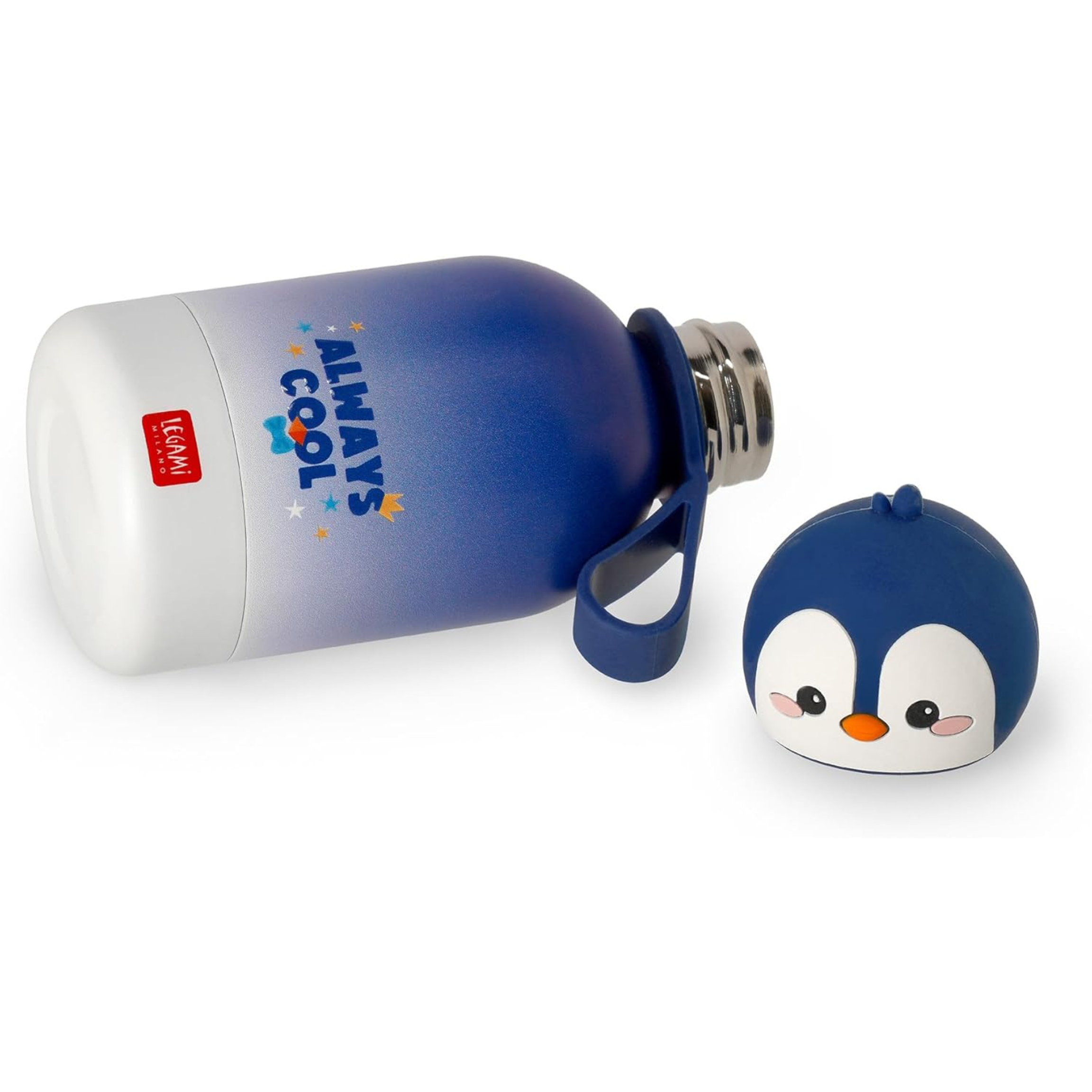 Legami - Borraccia Termica per Bambini Hot&Cold BFF, Tema Penguin