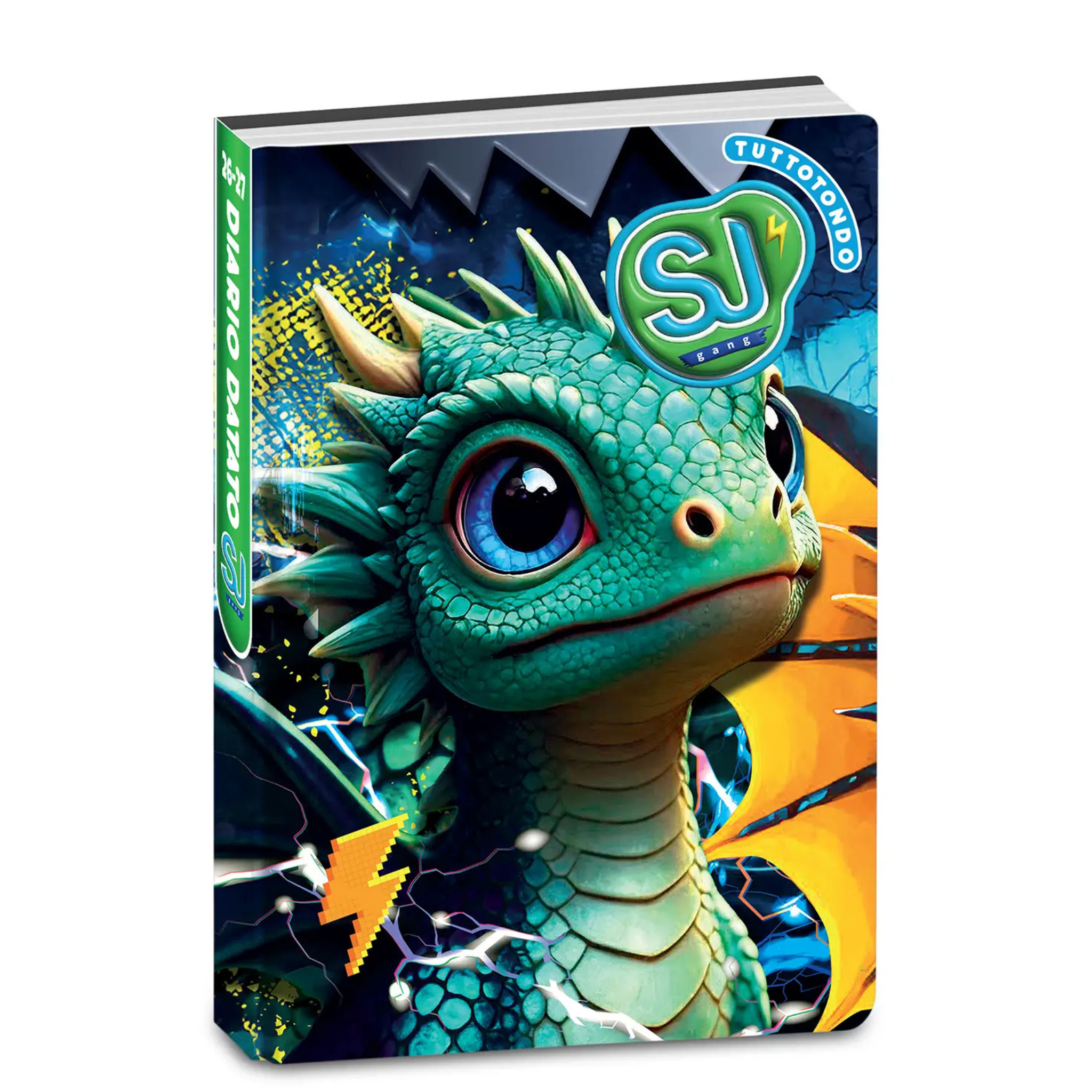 Sj Gang Animali Boy Diario Agenda 10 Mesi Datato Fantasia