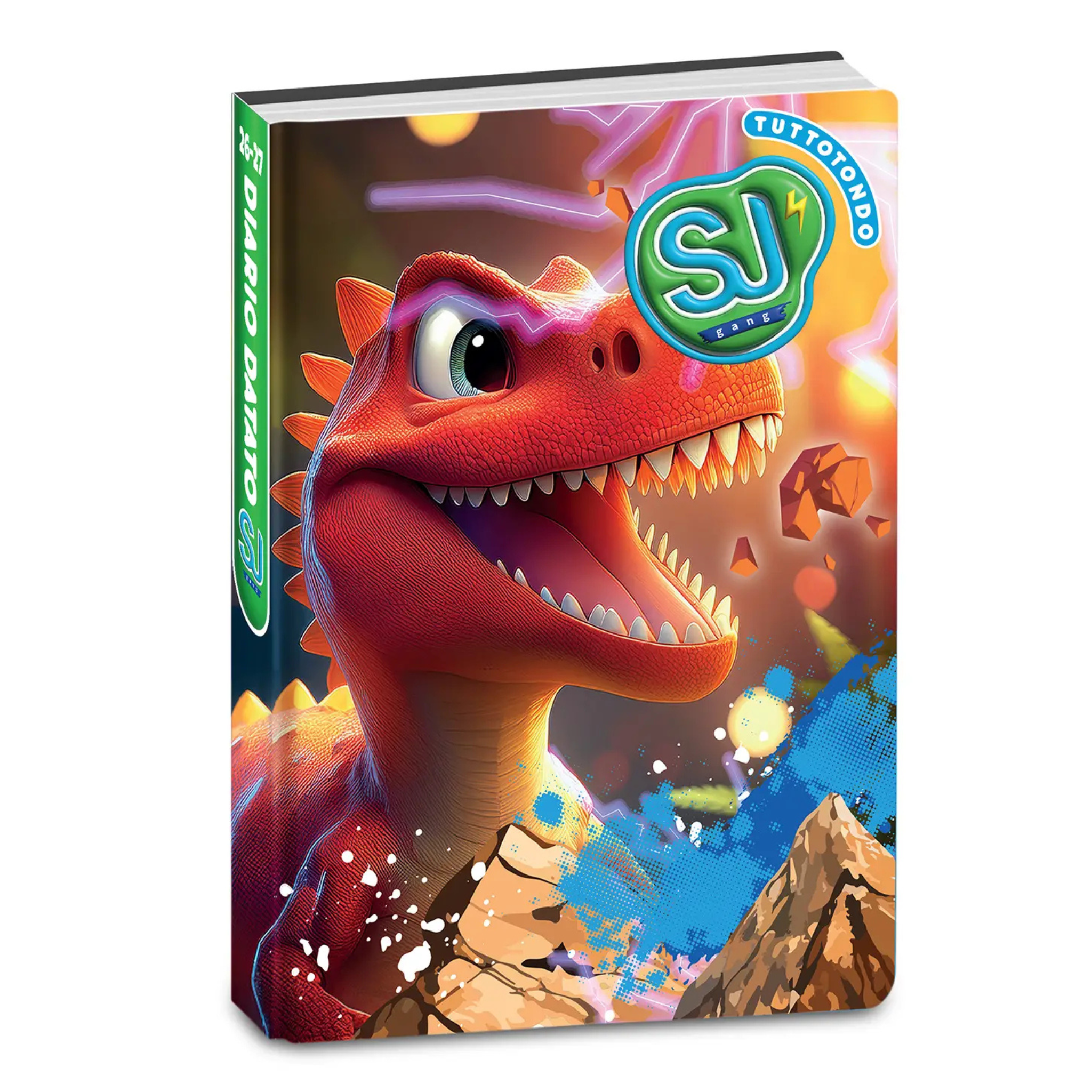 Sj Gang Animali Boy Diario Agenda 10 Mesi Datato Fantasia