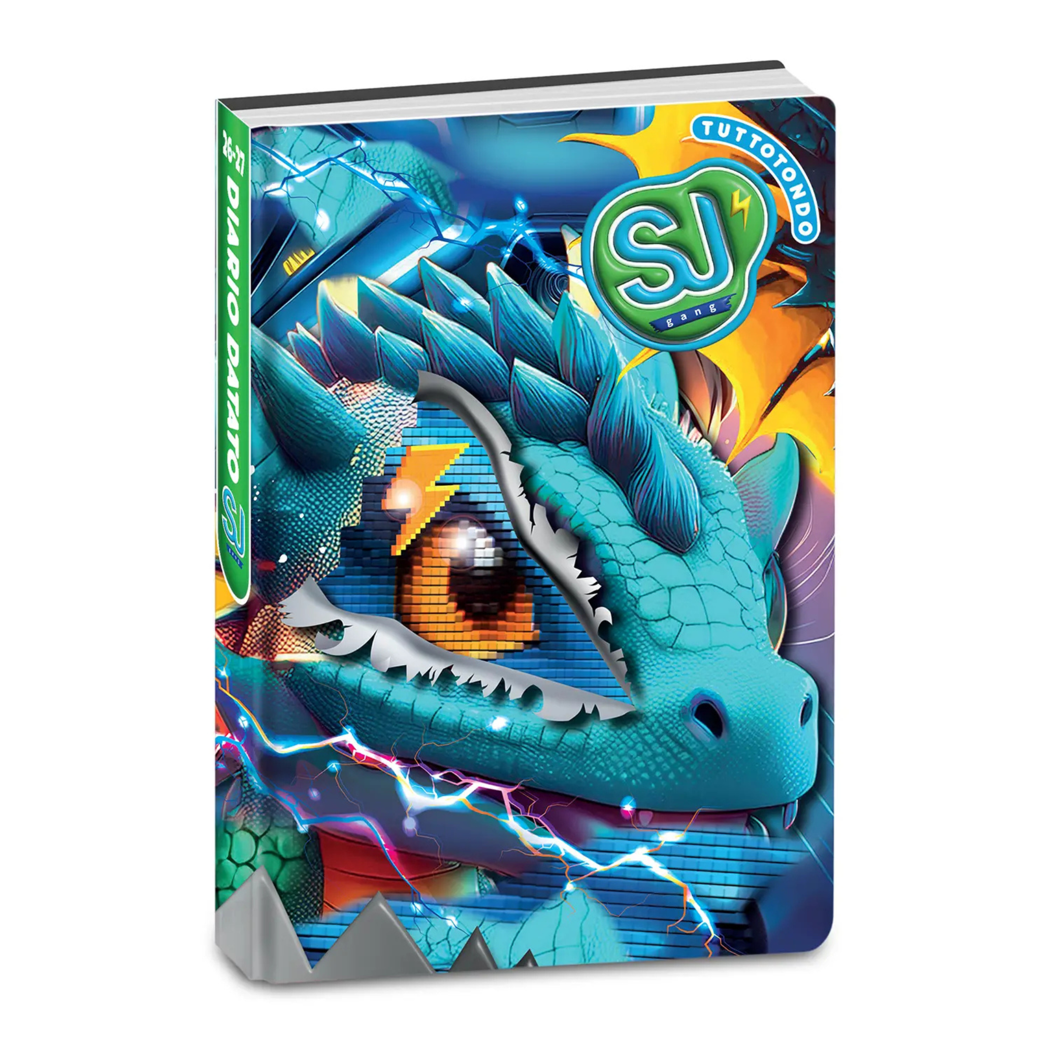 Sj Gang Animali Boy Diario Agenda 10 Mesi Datato Fantasia