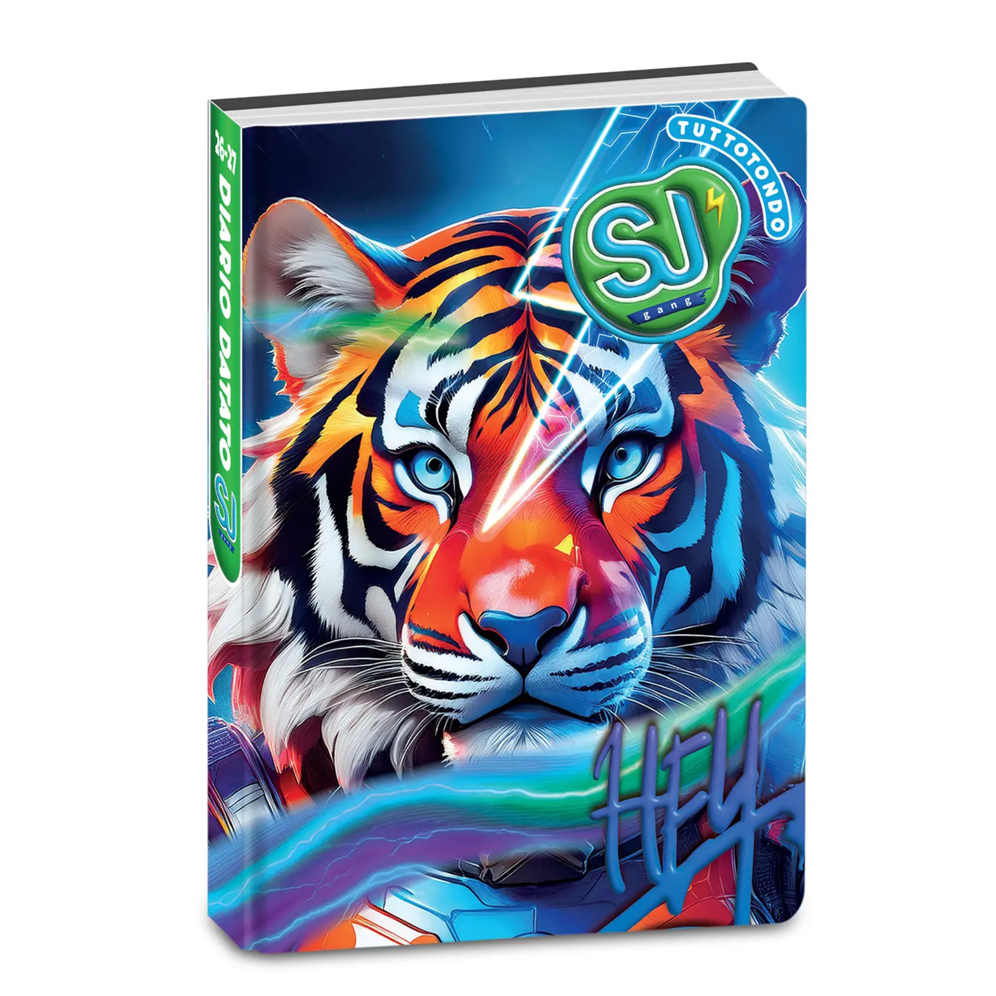 Sj Gang Animali Boy Diario Agenda 10 Mesi Datato Fantasia