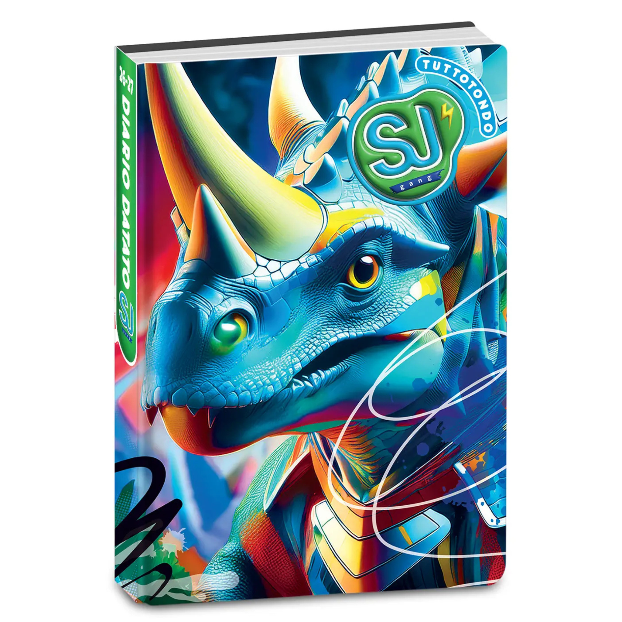 Sj Gang Animali Boy Diario Agenda 10 Mesi Datato Fantasia