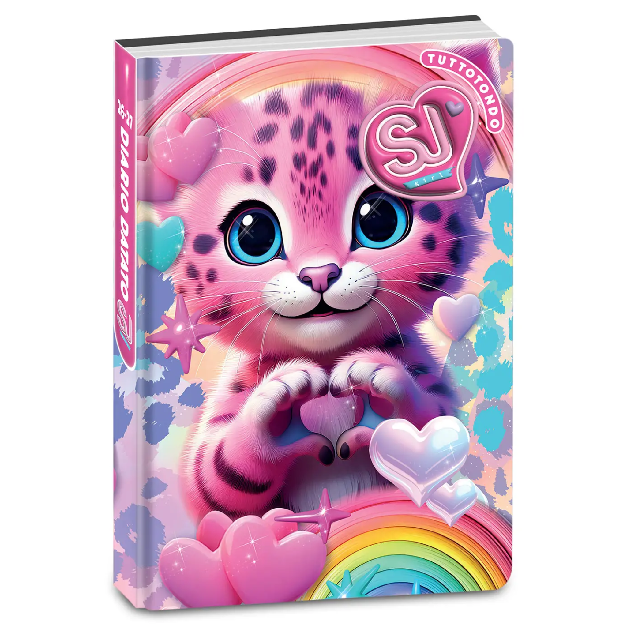 Diario Sj Gang Animali Girl TuttoTondo- Agenda 10 Mesi Datato