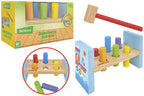 BANCHETTO Toc-Toc - Cilindri e Martello, Giochi di Abilità, Giochi in legno
