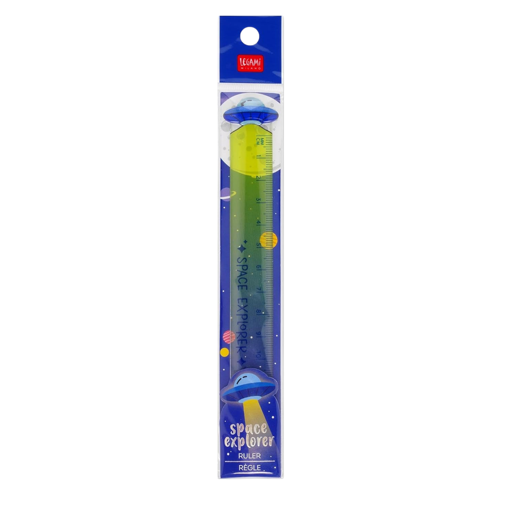 Legami - Righello - Space Explorer, Misura Fino a 15 cm