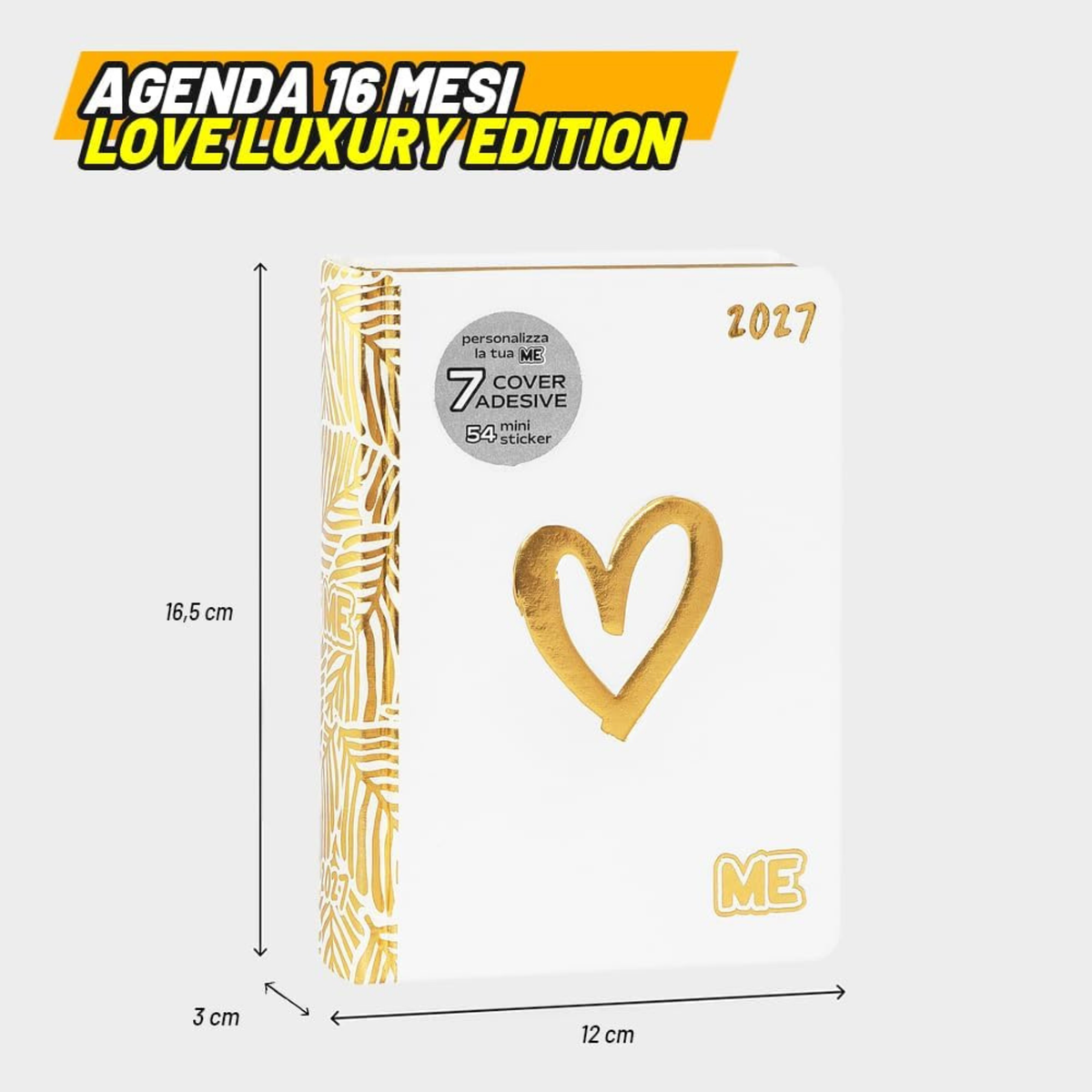 ME MY EVOLUTION - Agenda 2027 Giornaliera 16 Mesi