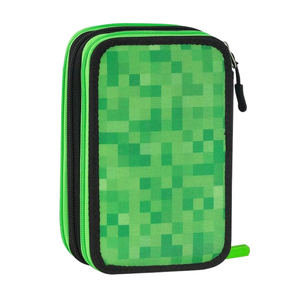 ASTUCCIO MINECRAFT - 3 ZIP PIENO