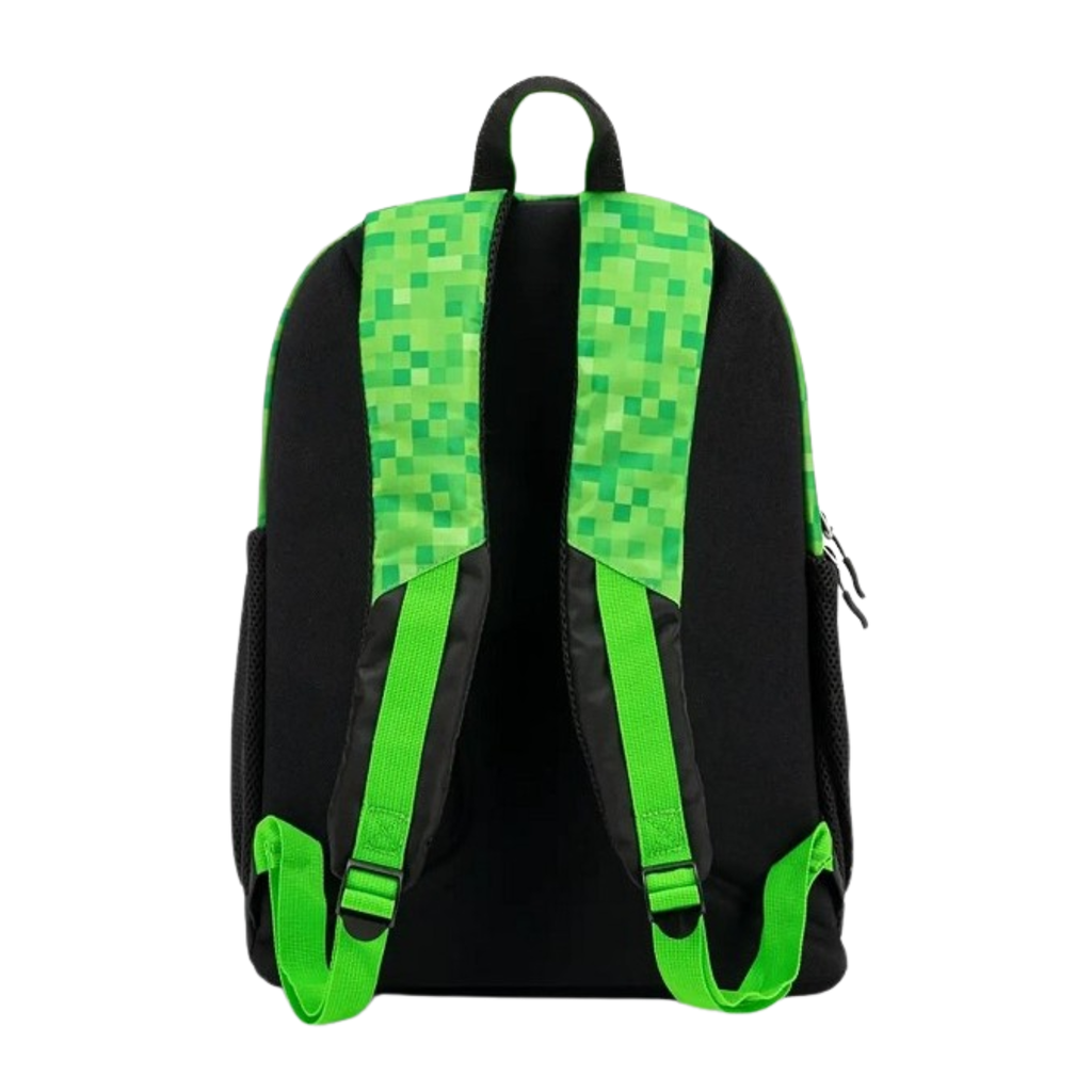 ZAINO MINECRAFT PIXEL - ORGANIZZATO