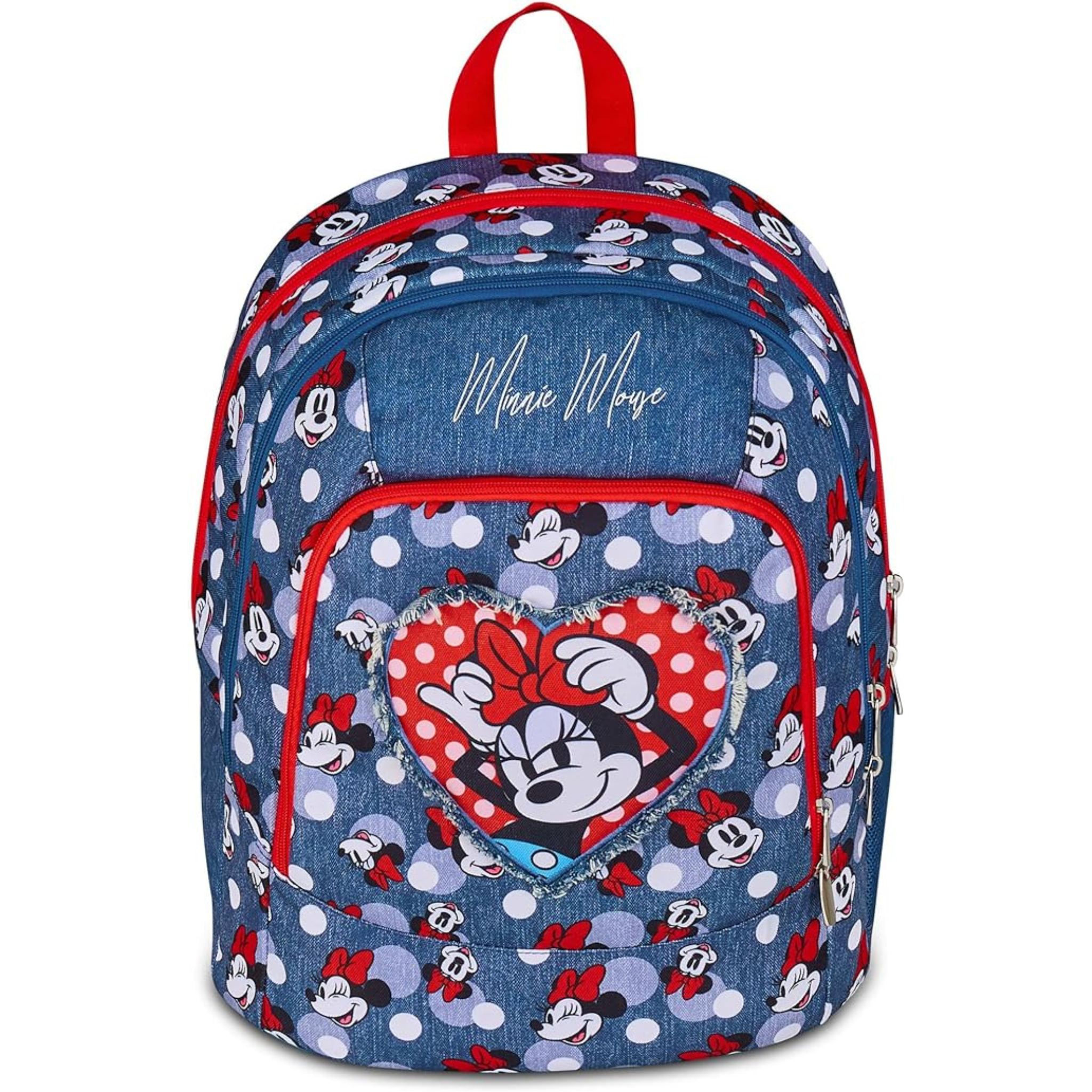 Zaino Minnie Doppio Scomparto, Blu - Seven